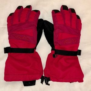 Burton Girls Dryride Gloves Pink Small
